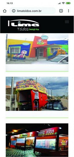 Site Lima Toldos